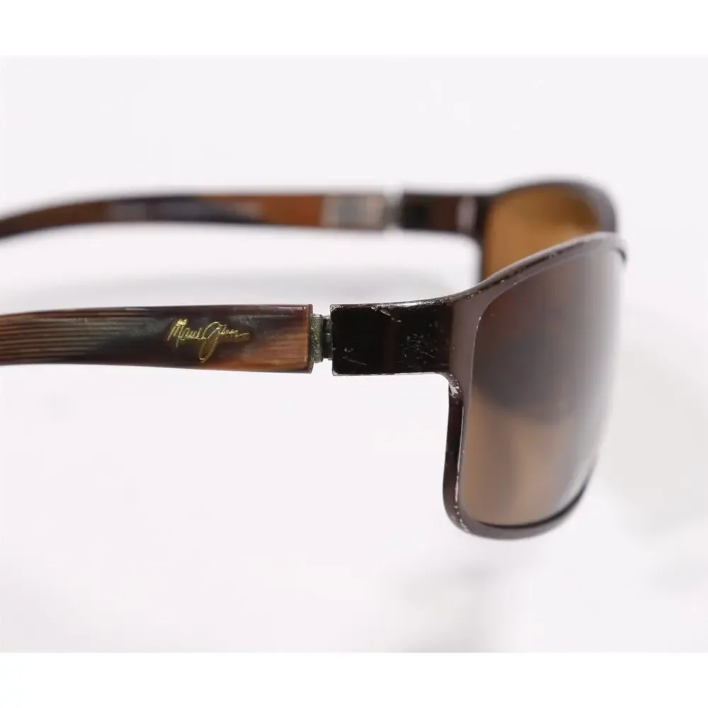 Maui Jim Shoreline MJ114 Brown Polarized Sunglasses